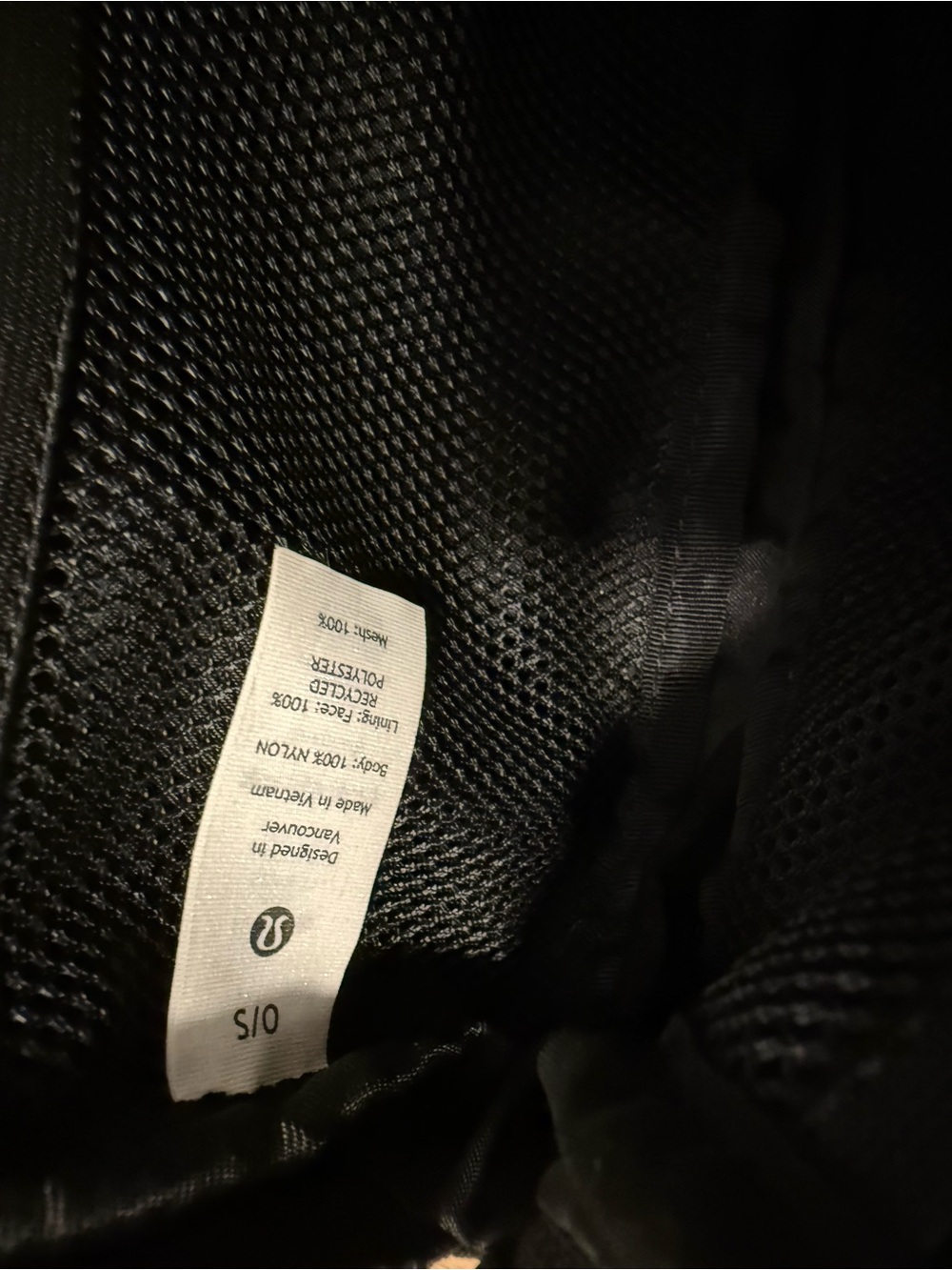 lululemon Black Belt Bag with Silver Logo - Picture 5 of 6